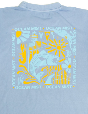 Sea & Sand Vintage Tee - GRAPE ICE