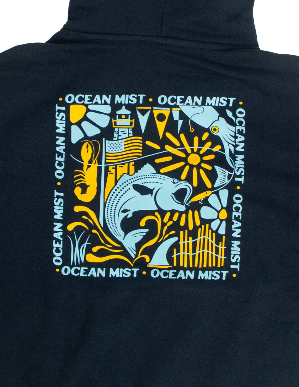 Sea & Sand Lux Hoodie - MIDNIGHT BLUE