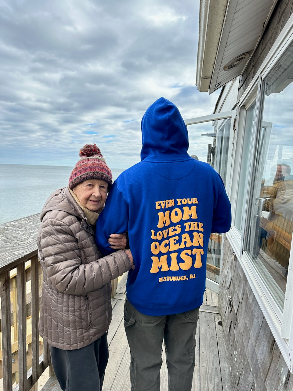 Even Your Mom Loves the Mist Hoodie - ROYAL BLUE