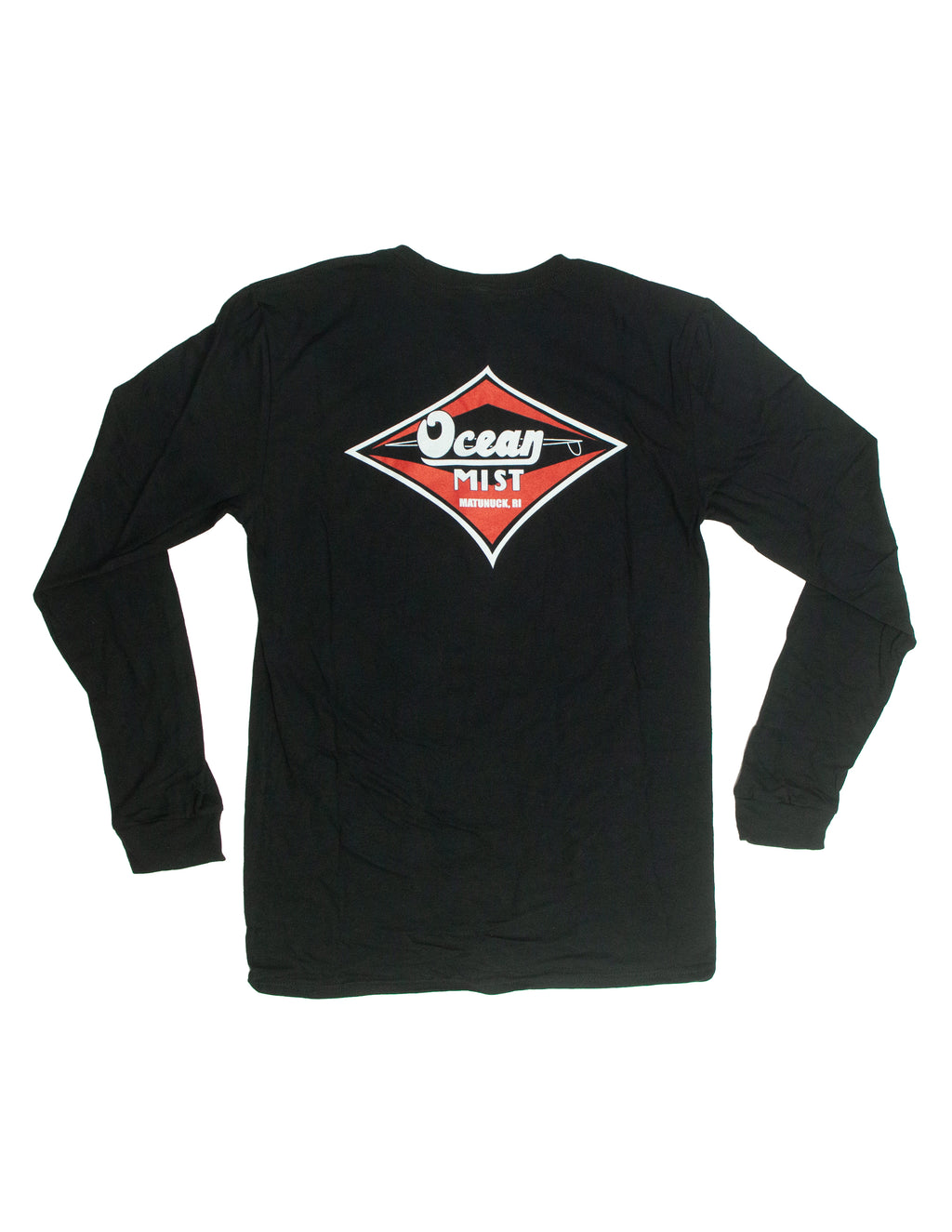 Long Sleeve Long Board Tee - BLACK