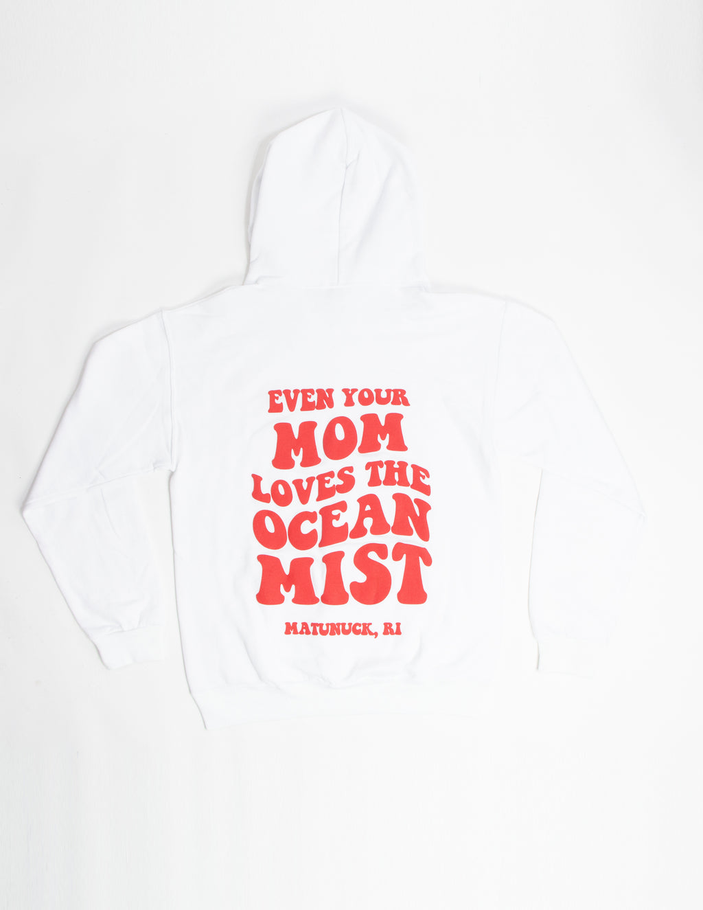 SALE - Even Your Mom Loves the Mist Hoodie - WHITE