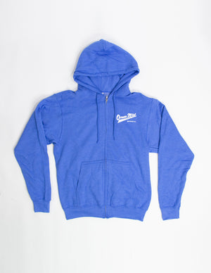 Full Zip Hoodie - ROYAL BLUE