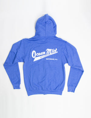 Full Zip Hoodie - ROYAL BLUE