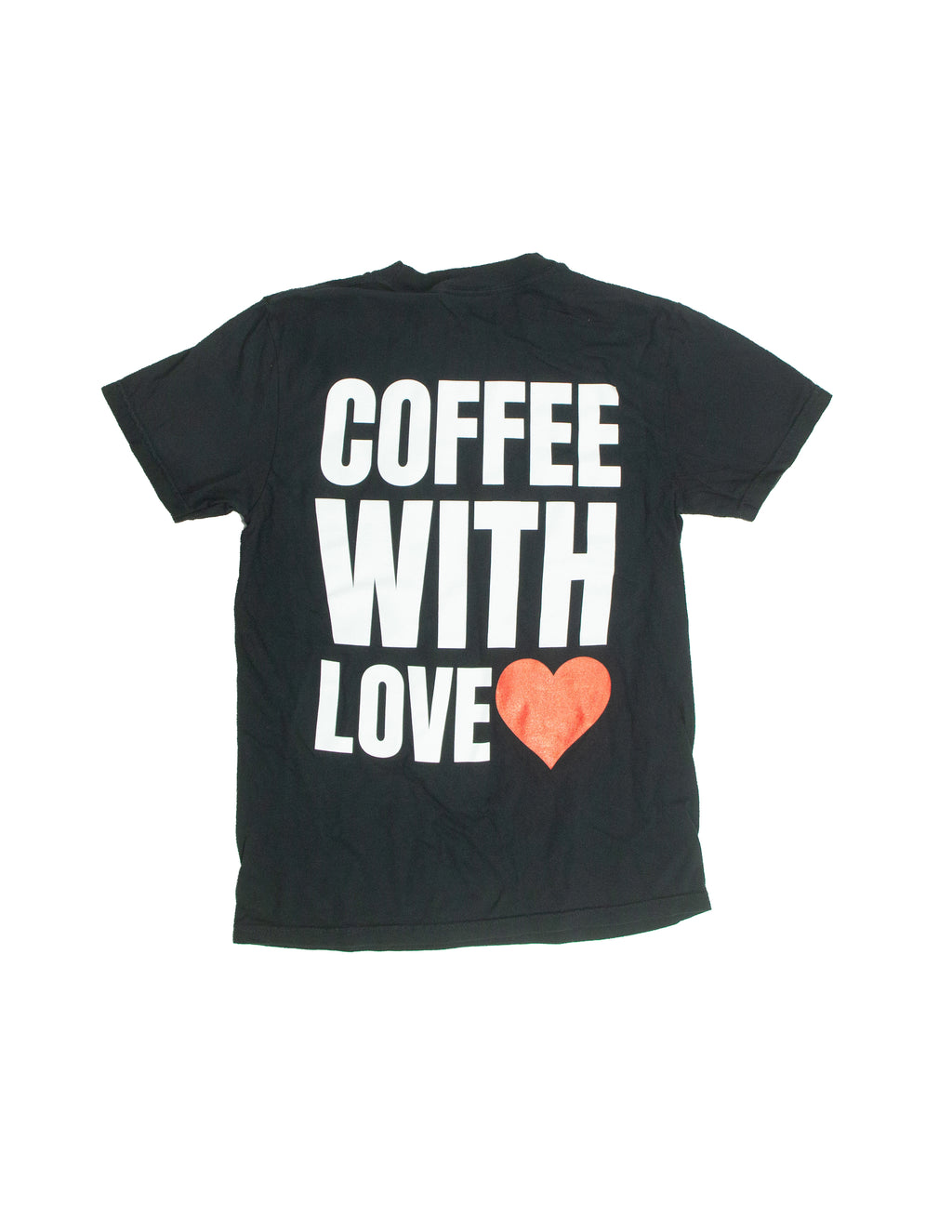 Coffee with Love Tee - BLACK