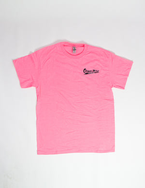 Cartoon Logo Tee - HOT PINK