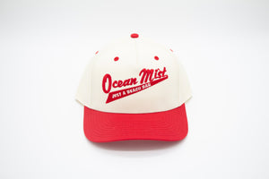 Two Tone Snapback Hat - RED