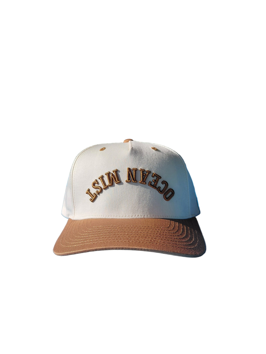 Upside Down Logo Hat - BIRCH/CARAMEL