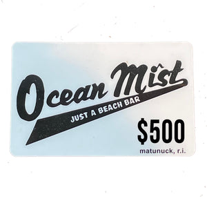 $500 Gift Card